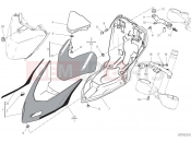 DUCATI Hypermotard 950 SP COWLING