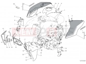 DUCATI Hypermotard 950 SP FAIRING [XST:JAP]