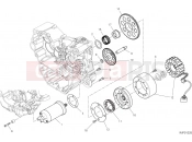 DUCATI 2022 Hypermotard 950 ELECTRIC STARTING AND IGNITION