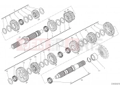 DUCATI 2022 Multistrada V2 GEAR BOX