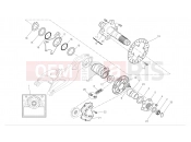 DUCATI Monster 1100 Rear wheel axle