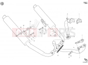 DUCATI Sporttouring ST4 S ABS EXHAUST SYSTEM » EXHAUST SYSTEM
