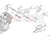 DUCATI 2022 Panigale V4 S REAR SWINGING ARM