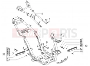 gilera 2007 Runner 125 Race VX 4T Frame/bodywork