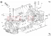 DUCATI 2002 Superbike 748 E CRANKCASE » ENGINE CASE