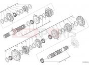 DUCATI 2022 Scrambler Icon Dark GEAR BOX [MOD:SCR800DK]