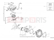 DUCATI Scrambler Desert Sled CYLINDERS - PISTONS