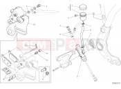 DUCATI Scrambler Desert Sled REAR BRAKE SYSTEM