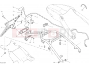 DUCATI Scrambler Desert Sled PLATE HOLDER
