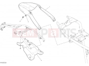 DUCATI Scrambler Desert Sled REAR MUDGUARD
