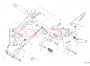 FOOTRESTS, LEFT [MOD:SFV4] - Ducati STREETFIGHTER V4 2022