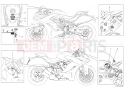 POSITIONING PLATES [XST:JAP] - Ducati Supersport 950 S 2022