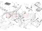 DUCATI XDiavel Dark REAR FRAME COMP.