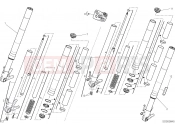DUCATI XDiavel Dark FRONT FORK