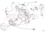 DUCATI XDiavel Nera GENERATOR COVER