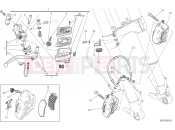 DUCATI XDiavel Nera FRONT BRAKE SYSTEM