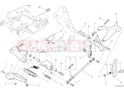 DUCATI XDiavel Nera FOOTRESTS, LEFT