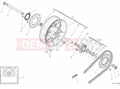 DUCATI 2022 Scrambler 1100 Dark Pro REAR WHEEL