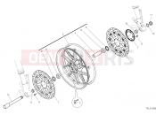 DUCATI 2023 Monster Plus FRONT WHEEL [XCO:AG]
