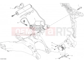 DUCATI Multistrada V2 S REAR SHOCK ABSORBER