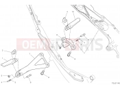 DUCATI 2023 Panigale V4 REAR FOOTREST