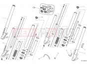 DUCATI 2023 Scrambler 1100 Tribute Pro FRONT FORK