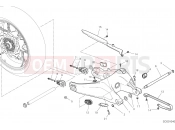 DUCATI 2023 Scrambler 1100 Tribute Pro REAR SWINGING ARM