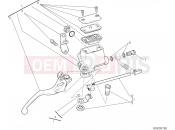 DUCATI 2023 Scrambler 1100 Tribute Pro FRONT BRAKE PUMP
