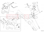DUCATI 2023 Scrambler 1100 Sport Pro REAR BRAKE SYSTEM