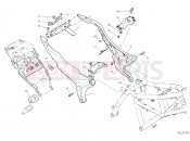 DUCATI 2023 Scrambler 1100 Dark Pro REAR FRAME COMP.