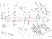 DUCATI 2023 Streetfighter V2 WORKSHOP SERVICE TOOLS (FRAME)
