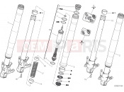 DUCATI 2023 Streetfighter V2 FRONT FORK
