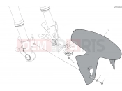 DUCATI 2023 Streetfighter V2 FRONT MUDGUARD