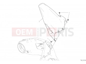 DUCATI 2023 Streetfighter V2 REAR MUDGUARD
