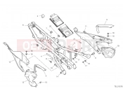 DUCATI 2023 Streetfighter V2 REAR FRAME COMP.