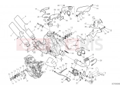 DUCATI Supersport 950 EXHAUST SYSTEM