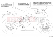 DUCATI Supersport 950 POSITIONING PLATES