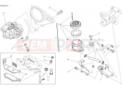 DUCATI 2023 XDiavel S REAR BRAKE SYSTEM