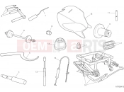 DUCATI 2023 XDiavel Dark WORKSHOP SERVICE TOOLS, FRAME