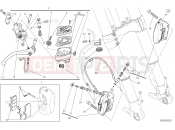 DUCATI 2023 XDiavel Dark FRONT BRAKE SYSTEM