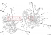 DUCATI 2016 Hyperstrada 939 HALF-CRANKCASES PAIR [MOD:HY939STR]
