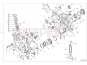 DUCATI Monster 1200 R HALF-CRANKCASES PAIR [MOD:M 1200R]