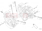 DUCATI 2016 Multistrada 1200 HALF-CRANKCASES PAIR [MOD:MS1200]
