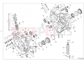 DUCATI 2016 Multistrada 1200 S HALF-CRANKCASES PAIR [MOD:MS1200S]