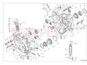 DUCATI 2018 XDiavel HALF-CRANKCASES PAIR [MOD:XDIAVEL]