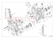 DUCATI Monster 1200 R HALF-CRANKCASES PAIR [MOD:M 1200R]