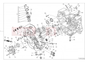 DUCATI Scrambler 1100 Sport Pro HALF-CRANKCASES PAIR [MOD:SCR11SPR]