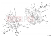 DUCATI 2021 Scrambler Icon Dark HALF-CRANKCASES PAIR [MOD:SCR800DK]