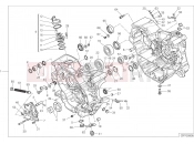 DUCATI 2022 Hypermotard 950 HALF-CRANKCASES PAIR