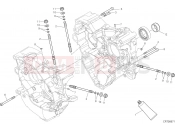 DUCATI XDiavel Nera HALF-CRANKCASES PAIR